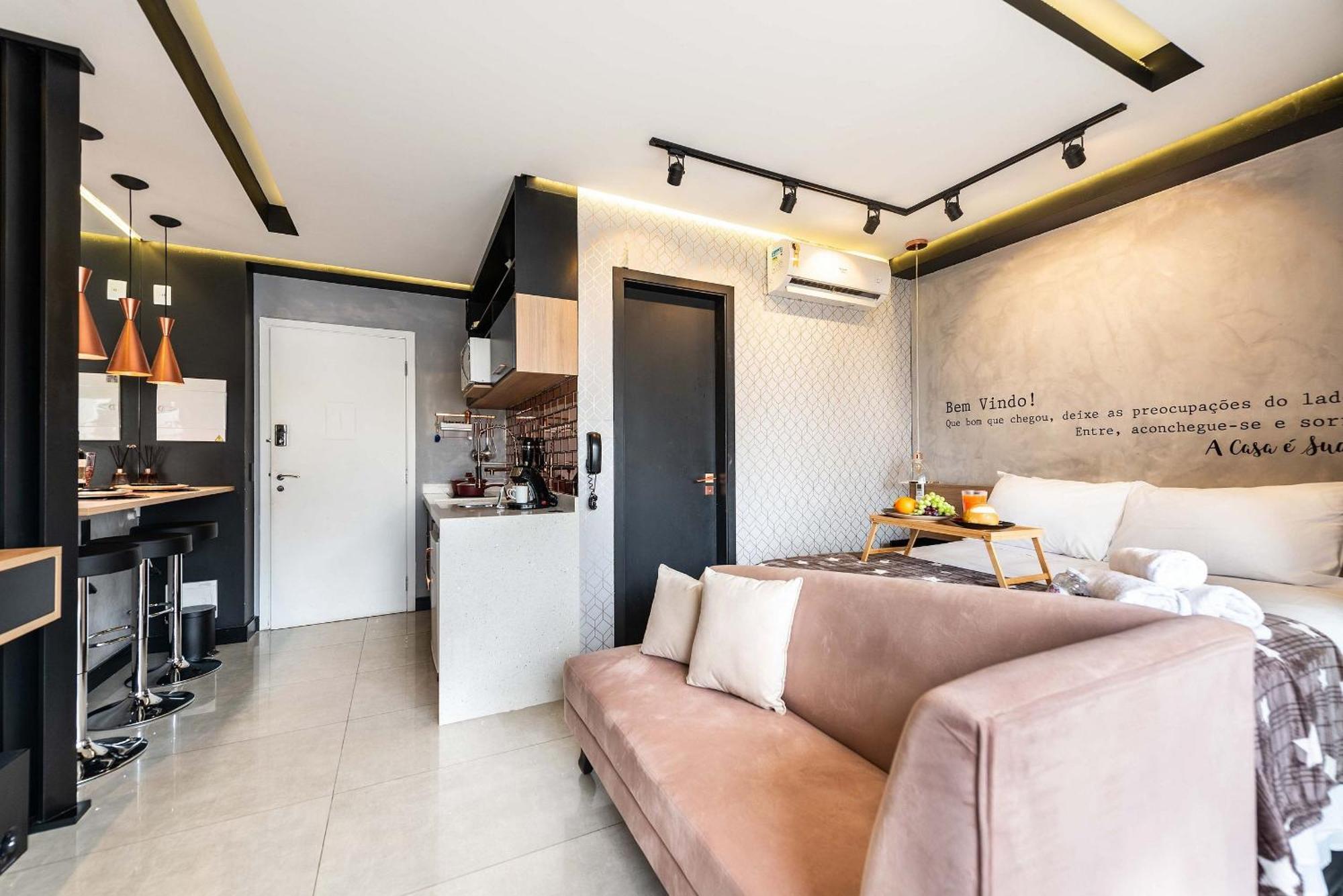 Ms906 Studio Aconchegante Na Bela Vista Com Vaga São Paulo Exteriör bild