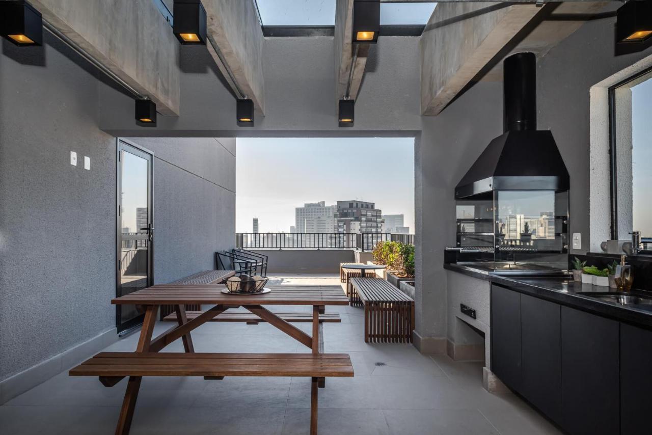 Ms906 Studio Aconchegante Na Bela Vista Com Vaga São Paulo Exteriör bild